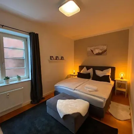 아파트 Wellenbrecher - Ferienwohnung Ruhig Und Familienfreundlich Mit Balkon 로스토크